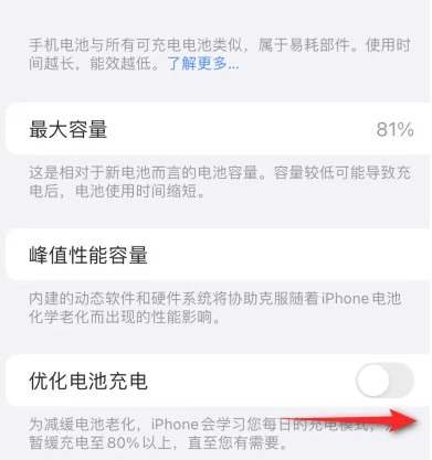 桑日苹果15维修分享iPhone15充电到80%就充不进电了怎么办 