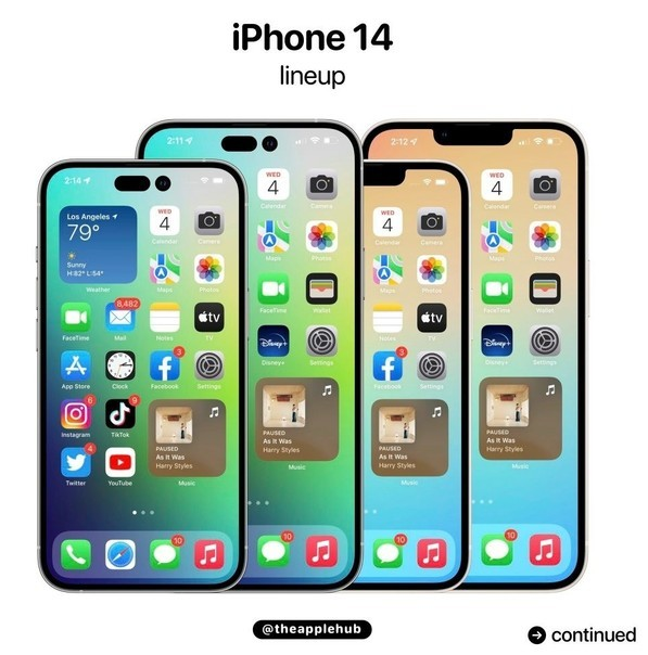 桑日苹果14维修分享iPhone 14全家福 