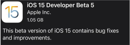 桑日苹果手机维修分享如何升级到iOS15.0 beta5 