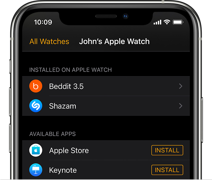 桑日苹果手机维修分享如何在 Apple Watch 上下载应用 