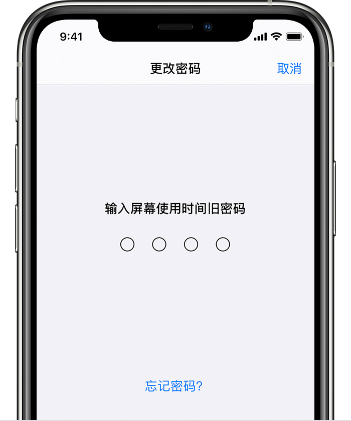 桑日苹果手机维修分享iOS 14 忘记屏幕使用时间密码怎么办 