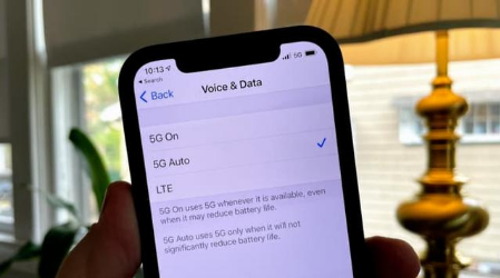 桑日苹果手机维修分享iPhone 12如何打开或关闭5G网络 